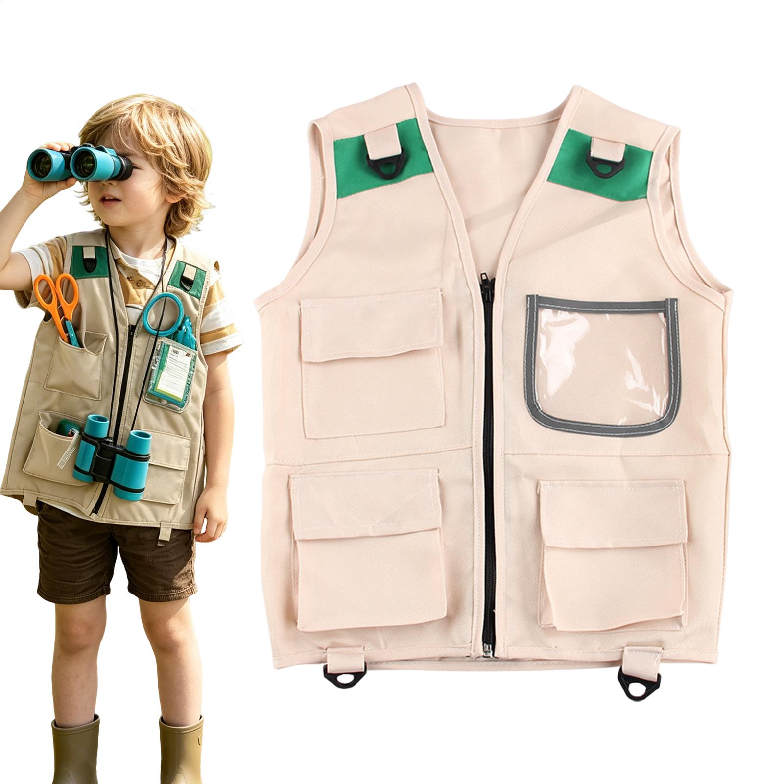 Safari Costume Kids Paleontolo - đánh giá và giá Fishing Vest