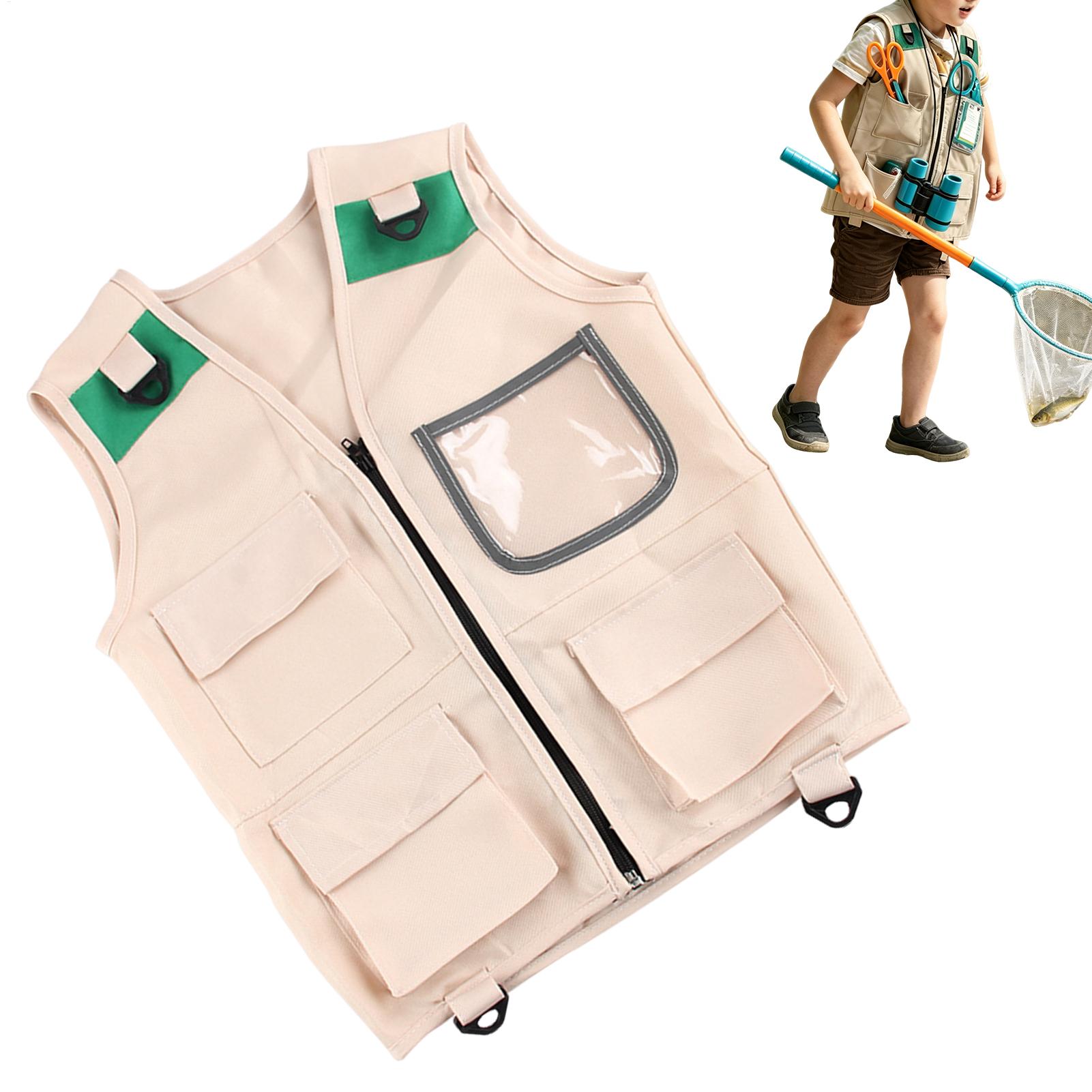 Safari Costume Kids Paleontolo - đánh giá và giá Fishing Vest