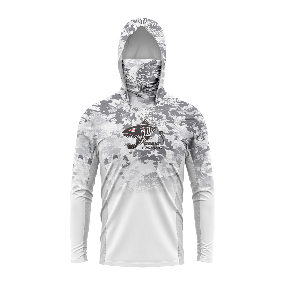 UPF50+ Hooded Fishing Shirt Bu - đánh giá và giá Fishing Hoodie
