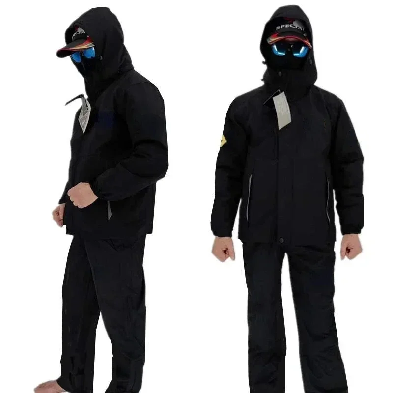Thick Fishing Clothes Set Wint - đánh giá và giá Fishing Pants Waterproof