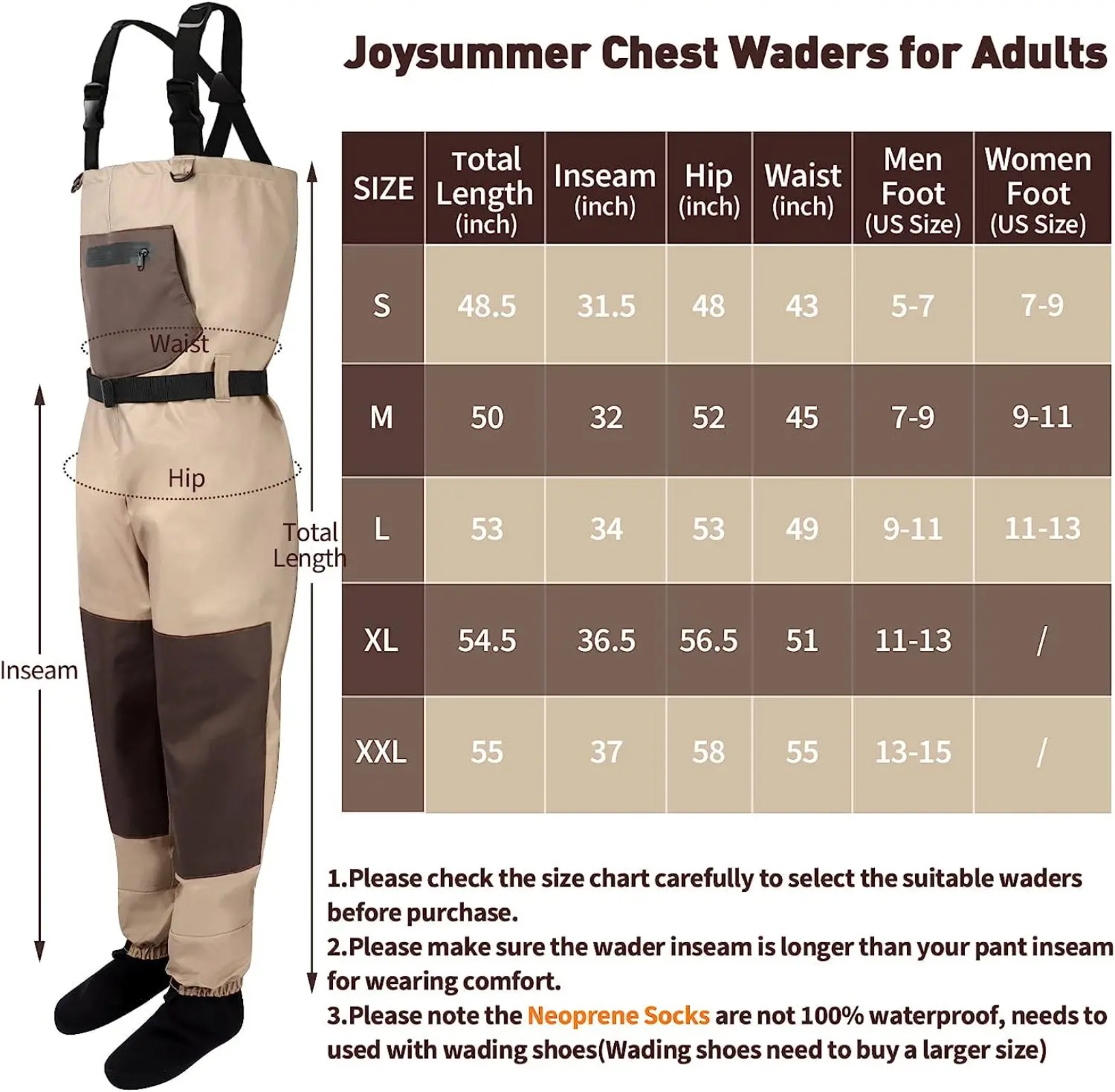 Goture Men Women Breathable Ch - đánh giá và giá Fishing Waders
