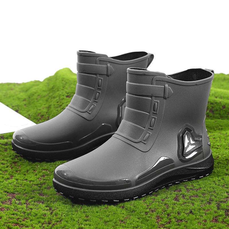 Men's casual rain boots four s - đánh giá và giá Fishing Boots