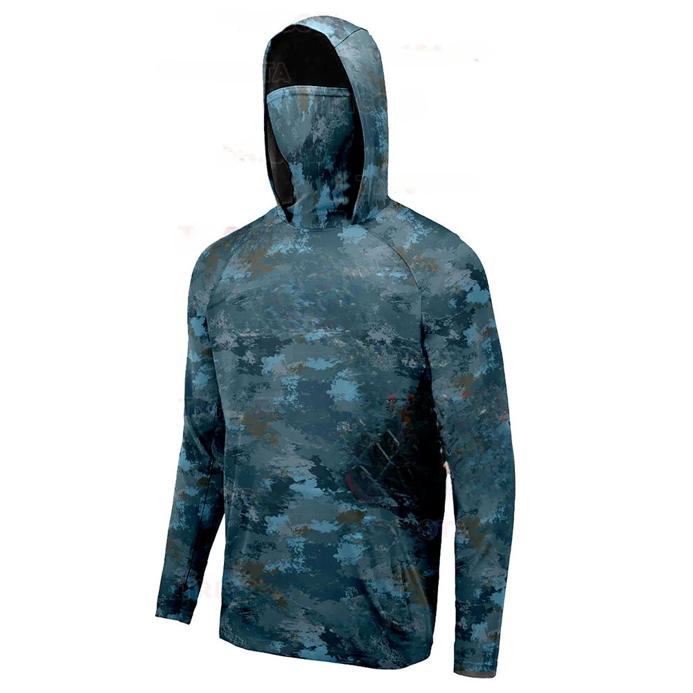 Men's Fishing Hoodie Shirts UP - đánh giá và giá Fishing Mask Sun Protection