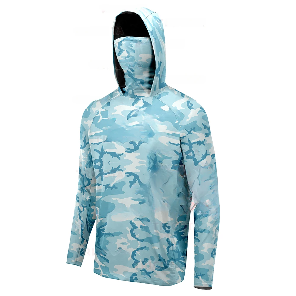 Men's Fishing Hoodie Shirts UP - đánh giá và giá Fishing Mask Sun Protection